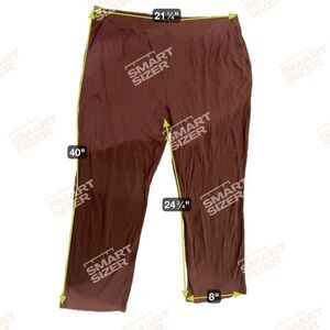 Weintee 3xl Active Pants Athleisure Soft Pull On Women's Brown Preowned Tags Cut
